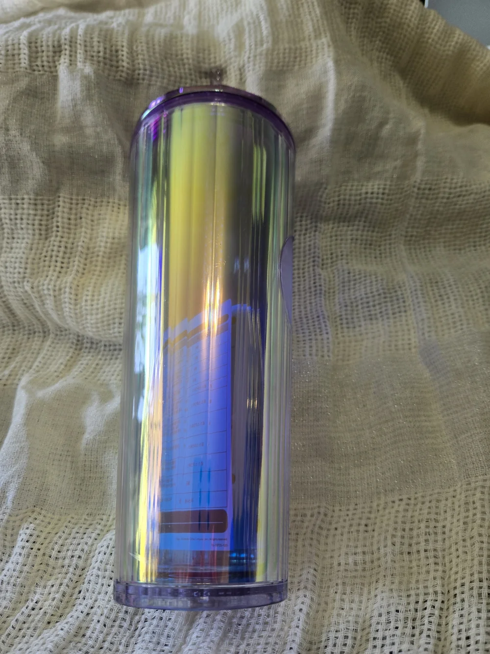 Starbucks Iridescent Purple Travel Tumbler - Tall Cold Cup